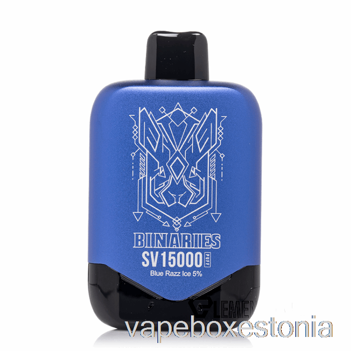 Vape Box Estonia Horizon Binaarid Sv15000 ühekordne Sinine Razz Jää